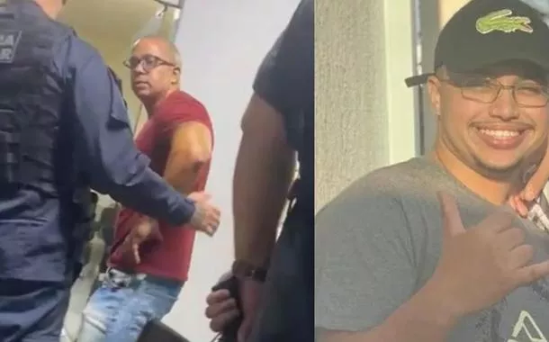 PM Fernando Ribeiro Baraúna e o feirante Pedro Henrique Morato Dantas, de 20 anos