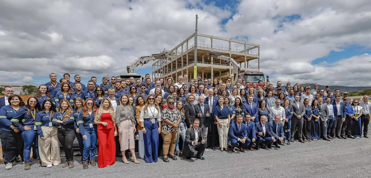 Lula durante visita e cerimônia de inauguração da Fábrica da Novo Nordisk