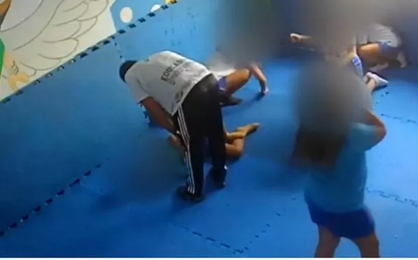 Vídeo mostra agressão de professor a criança autista em escola do Rio