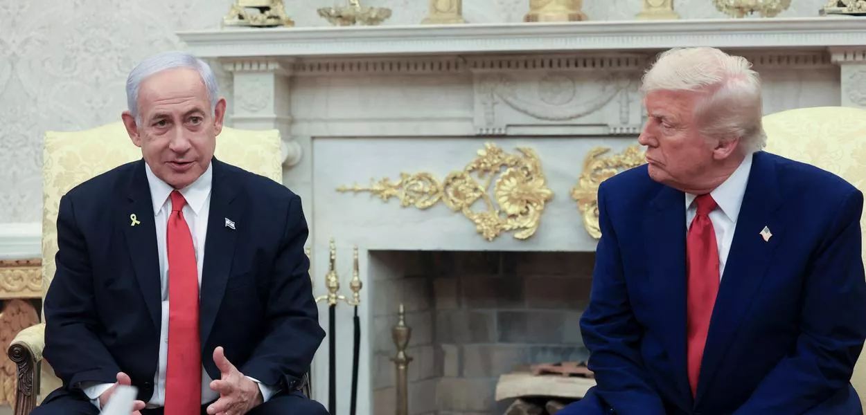 Trump e Netanyahu se reúnem na Casa Branca - 07/04/2025
