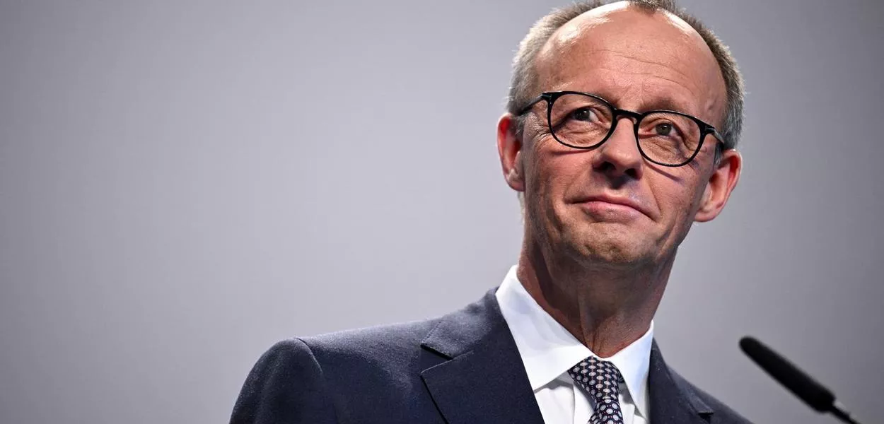 Friedrich Merz em Berlim - 9/4/2025