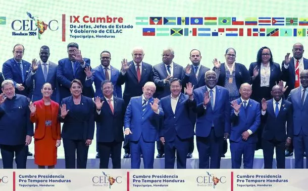 Lula na cúpula da Celac