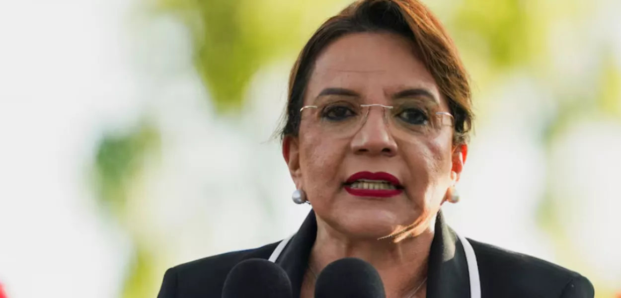 A presidenta de Honduras, Xiomara Castro