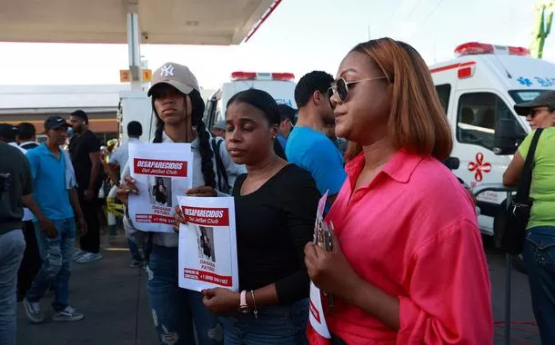 Fotos de desaparecidos após tragédia em boate de Santo Domingo, República Dominicana - 9/4/2025   