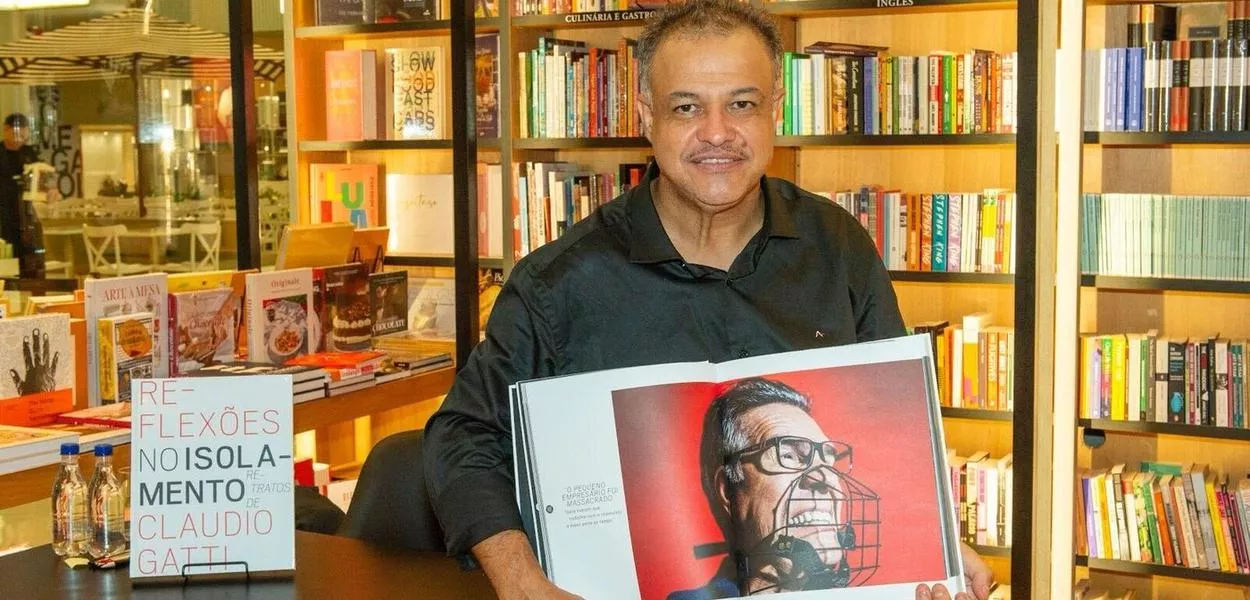Claudio Gatti lança livro com fotos inéditas de personalidades retratadas durante a pandemia 