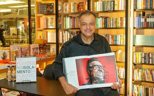 Claudio Gatti lança livro com fotos inéditas de personalidades retratadas durante a pandemia 