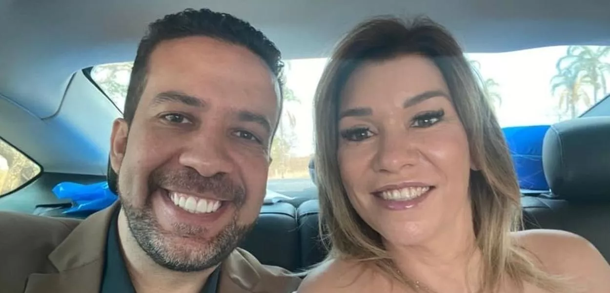 André Janones e Leandra Guedes