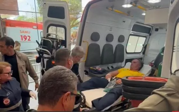 Jair Bolsonaro no SAMU