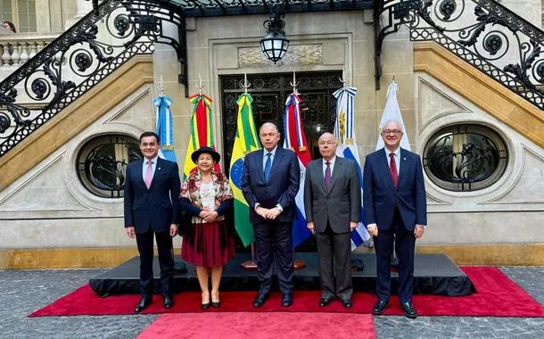 O Ministro Mauro Vieira participa da Reunião Extraordinária de Chanceleres do MERCOSUL, em Buenos Aires