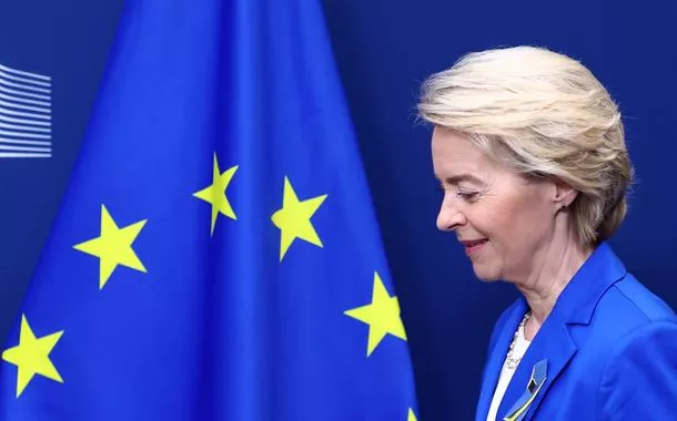 Presidente da Comissão Europeia, Ursula von der Leyen - 10/04/2025