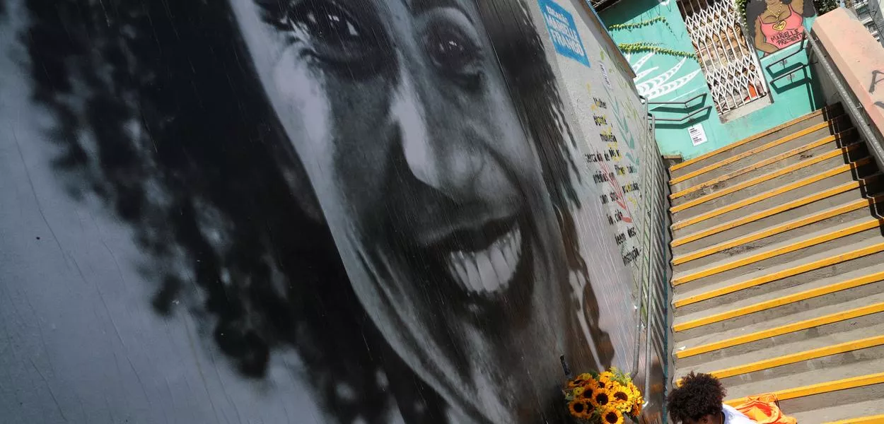 Memorial de Marielle Franco em São Paulo-SP