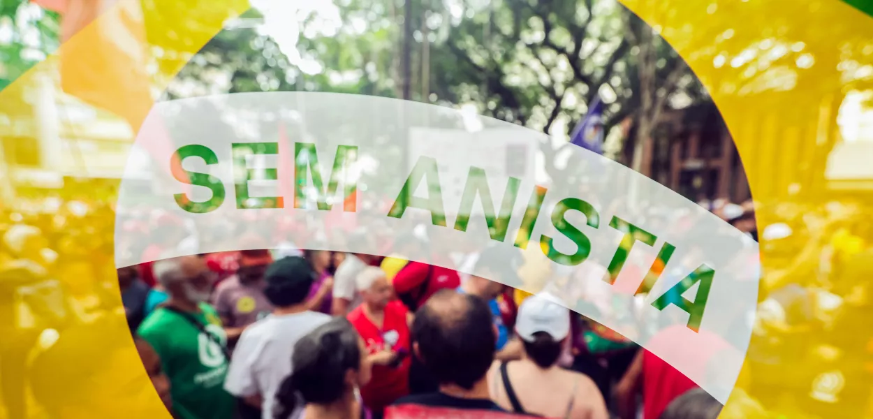 Manifestações contra a anistia