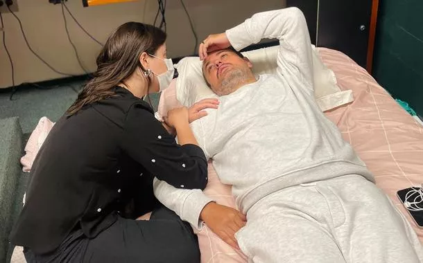 Glauber Braga com a esposa, a também deputada Sâmia Bonfim