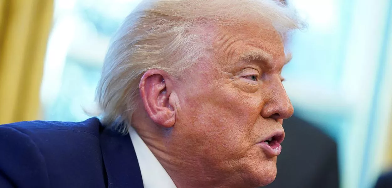 Presidente dos EUA, Donald Trump - 09/04/2025
