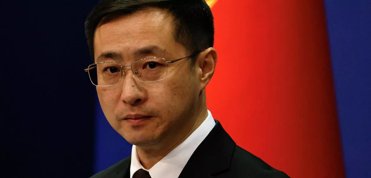 Porta-voz do Ministério das Relações Exteriores chinês , Lin Jian - 20/03/2024
