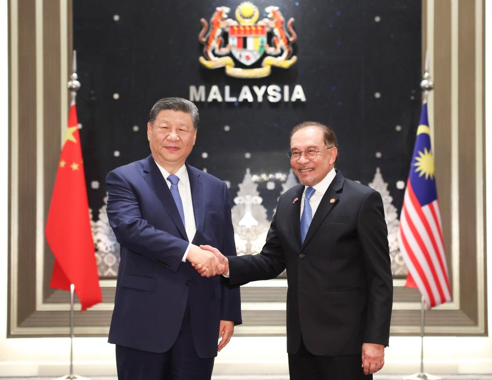Xi apresenta proposta de três pontos sobre construção de comunidade estratégica de alto nível China-Malásia com futuro compartilhado