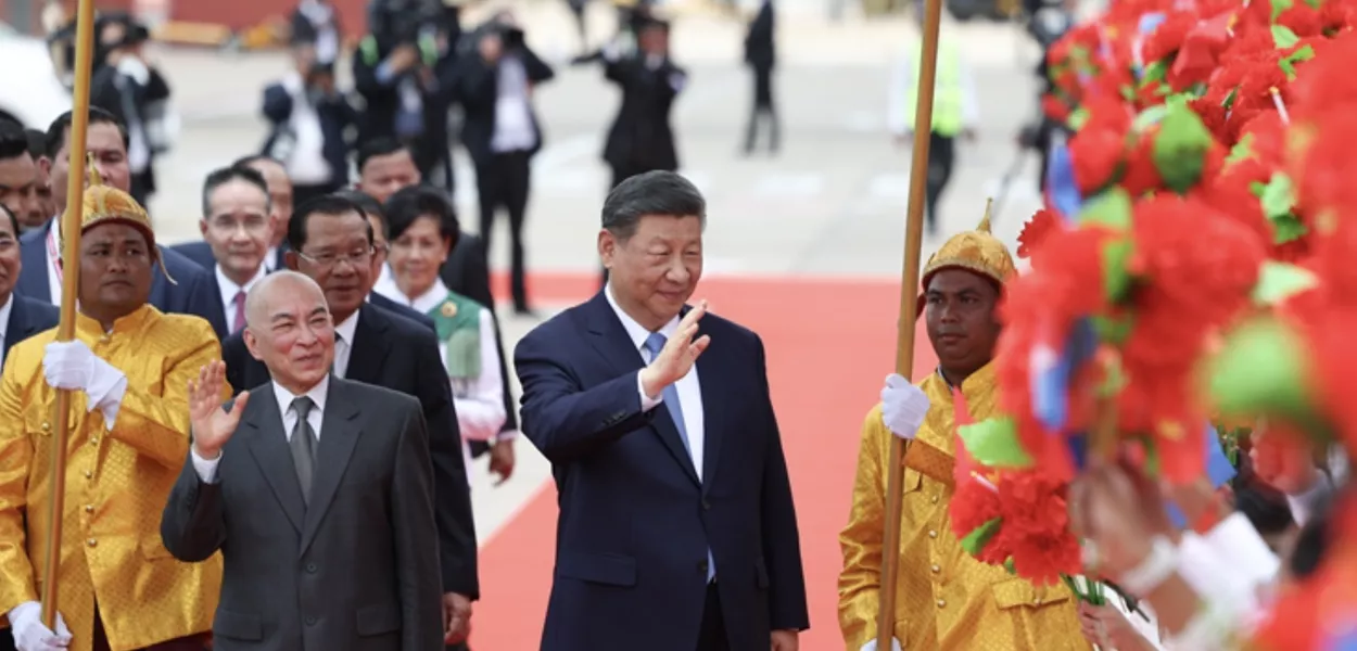 Hun Sen e Xi Jinping