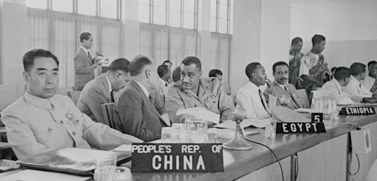 Conferência de Bandung, na Indonésia, em 1955