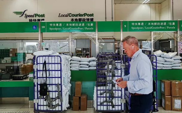 Agência do Hong Kong Post em 9 de abril de 2025