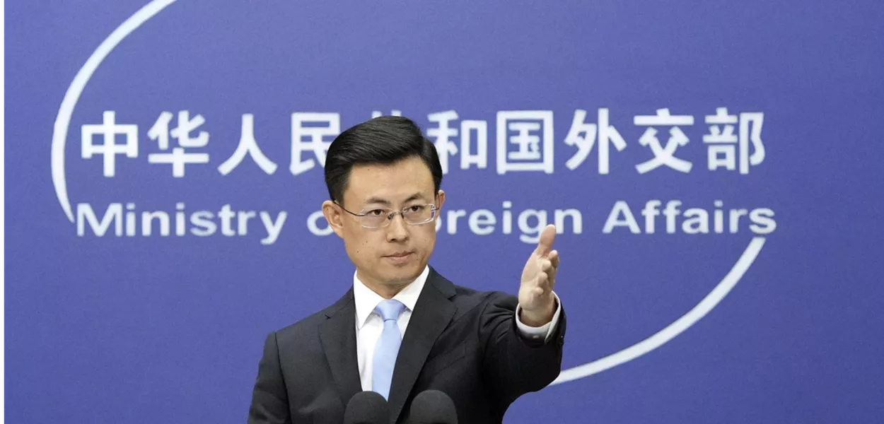 Guo Jiakun, porta-voz da chancelaria chinesa