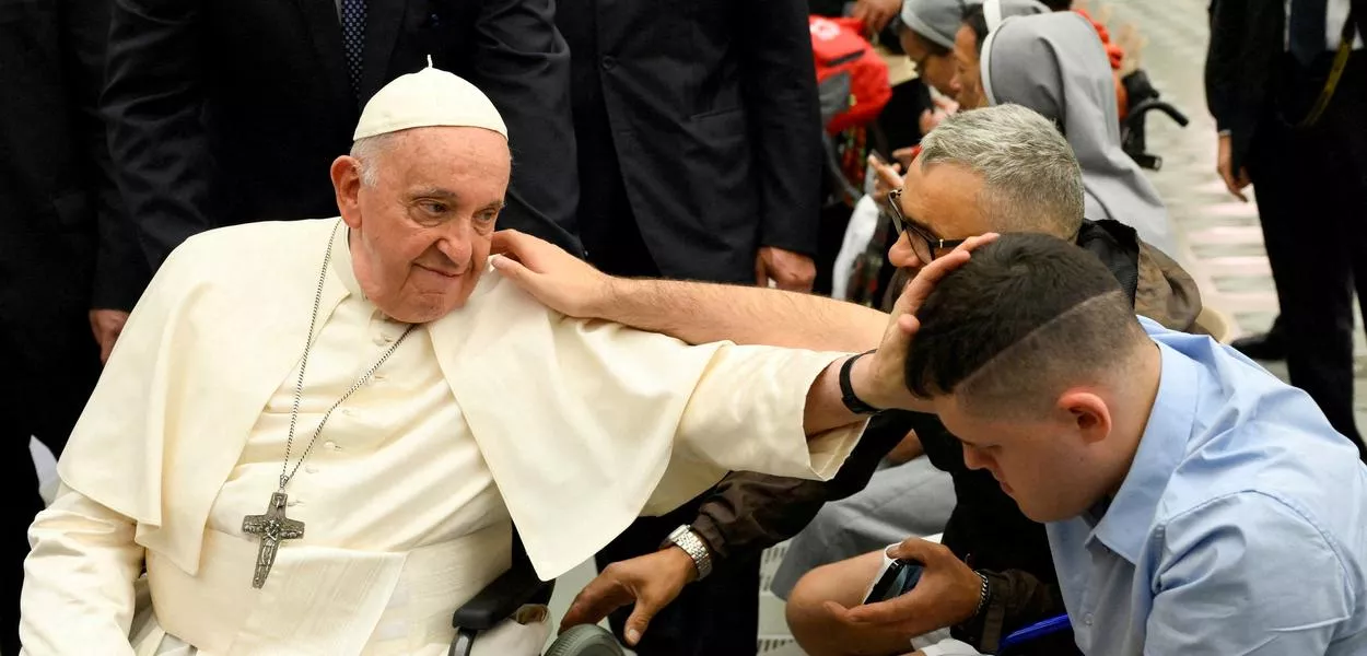 Papa Francisco realiza audiência geral semanal no Vaticano em 2023 - 09/08/2023
