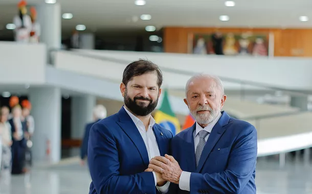 Lula recebe Boric para alinhar projetos de infraestrutura entre Brasil e Chile (vídeo)