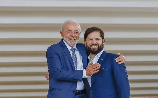Almoço oferecido pelo Presidente da República e a Senhora Janja Lula da Silva ao Presidente da República do Chile, Gabriel Boric, em Brasília - 22/04/2025