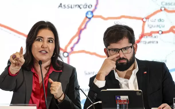 Corredor Bioceânico pode dobrar a corrente de comércio entre Brasil e Chile, afirma Tebet