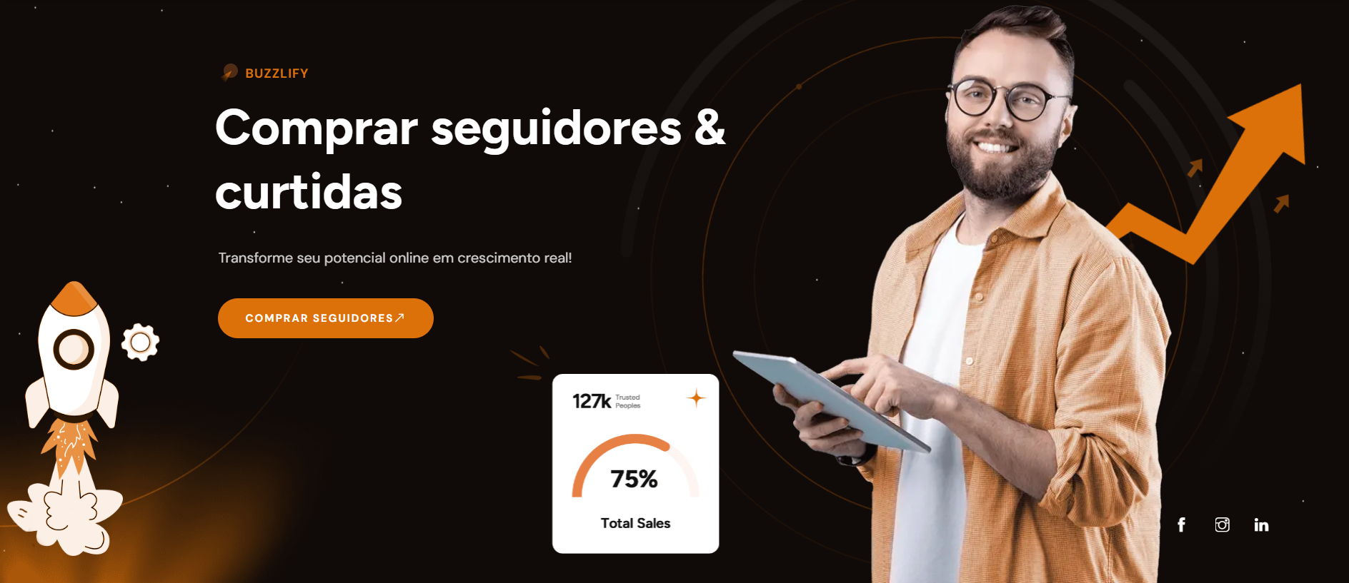 Top 3 Melhores Sites para Comprar Seguidores Facebook em 2025 (Seguros e barato)