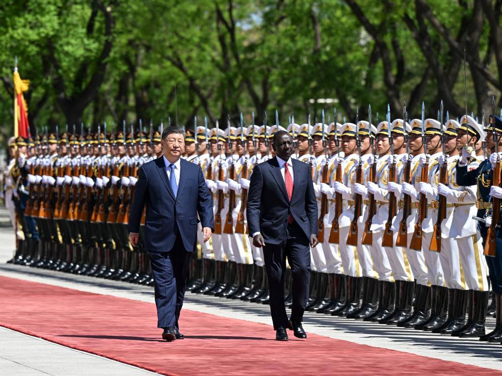China e Quênia elevam os laços na reunião de Xi e Ruto