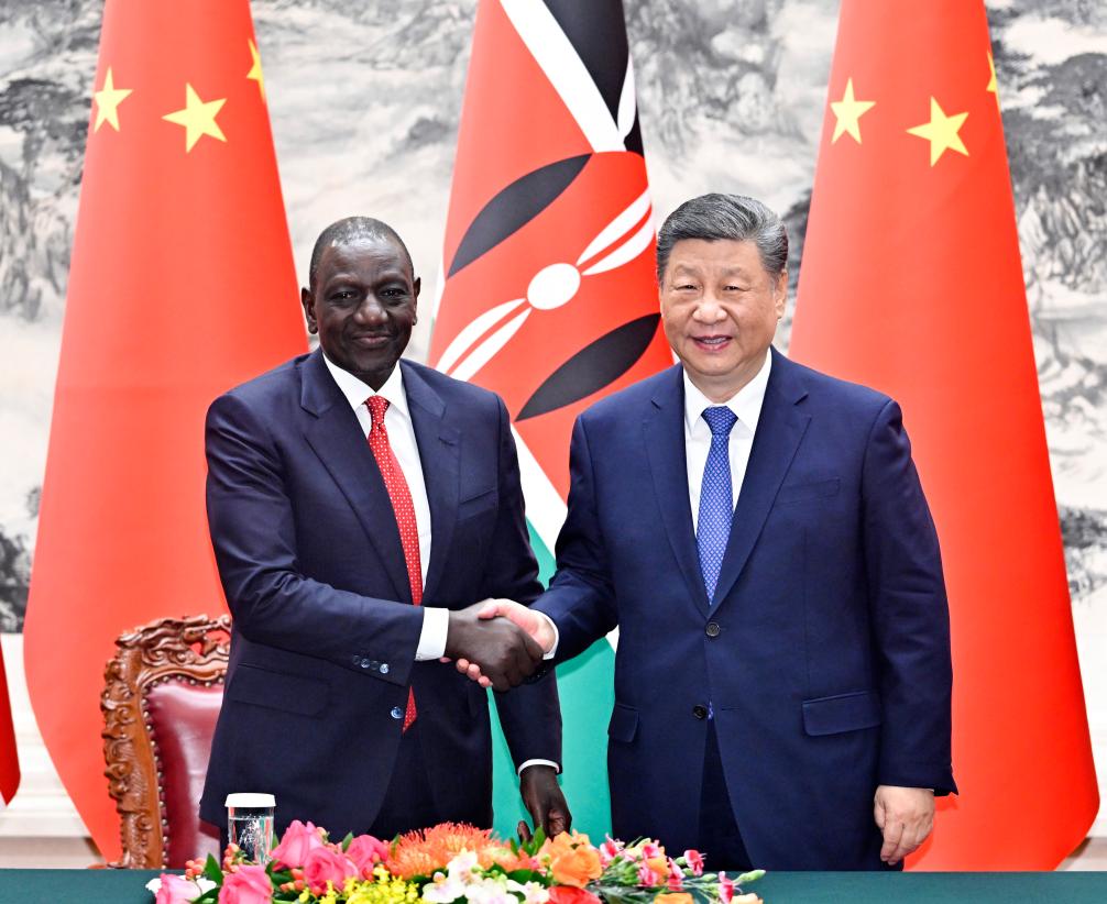 China e Quênia elevam os laços na reunião de Xi e Ruto