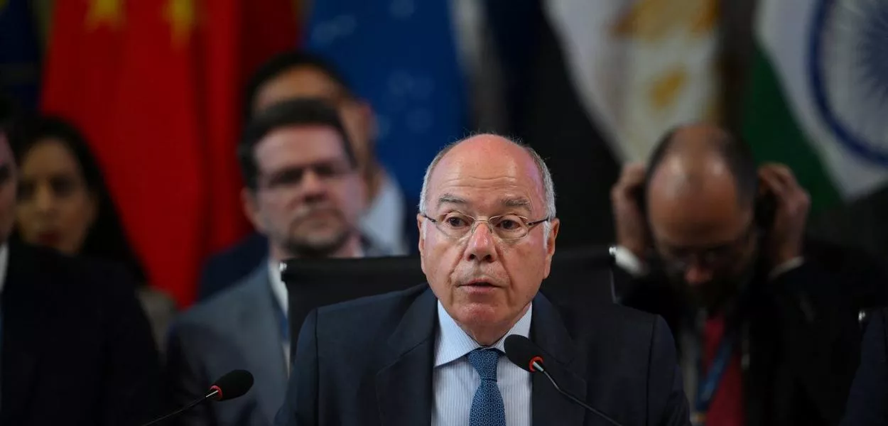 Chanceler brasileiro, Mauro Vieira
28/04/2025