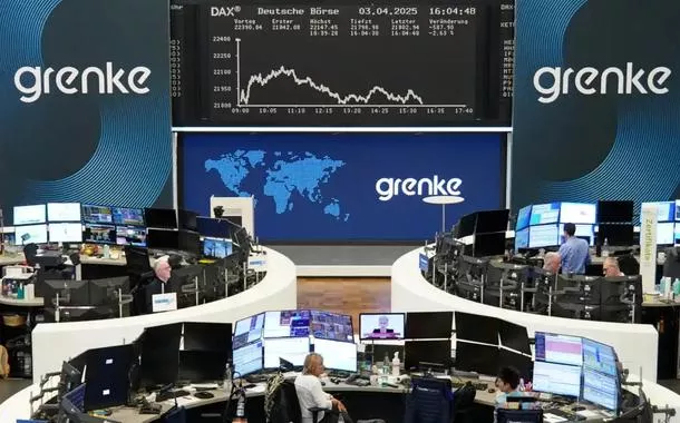 Ações europeias caem com nova ameaça tarifária de Trump