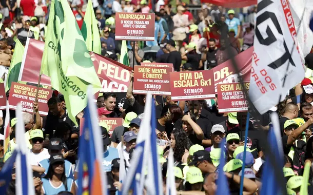 Ato do Dia do Trabalhador em SP