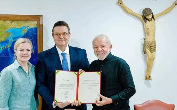 Gleisi Hoffmann, Wolney Queiroz e Lula