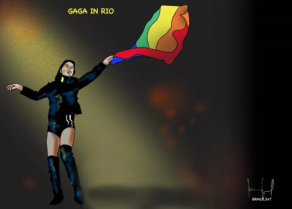 Gaga in Rio