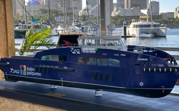 Protótipo de barco movido a hidrogênio verde