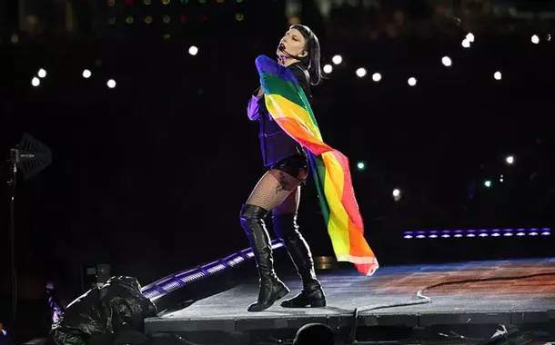 Lady Gaga em show no Rio
