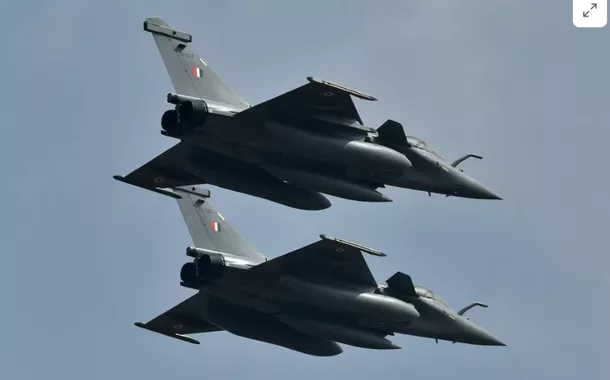 Caças rafale da Força Aérea da Índia 