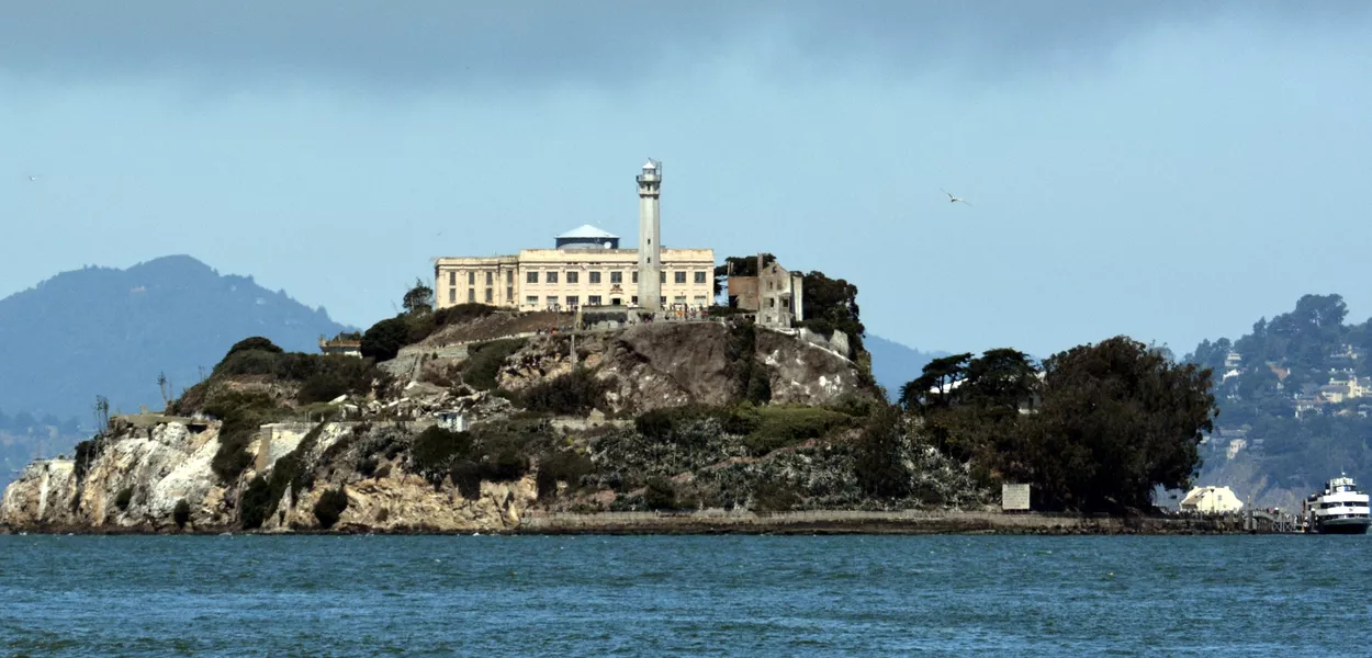 Prisão de Alcatraz, fechada em 1963, nos Estados Unidos