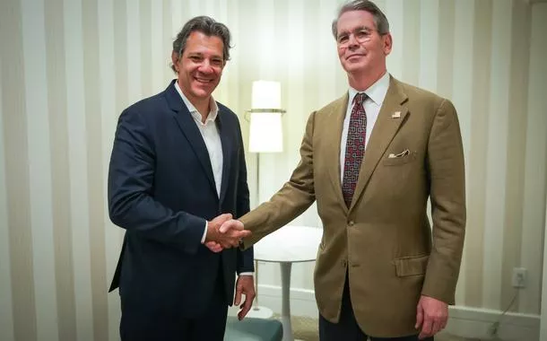 Fernando Haddad e Scott Bessent