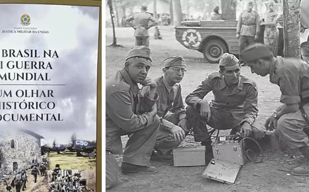 Membros da FEB na Itália durante a II Guerra Mundial