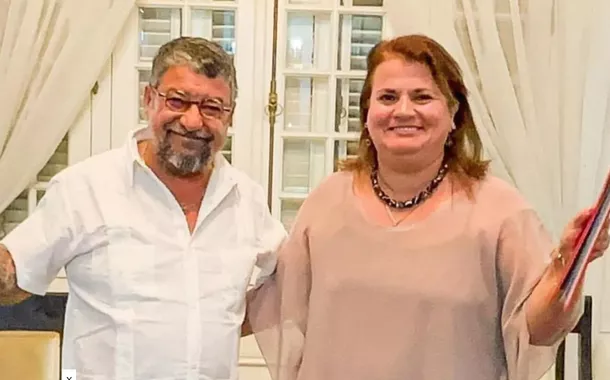 Quaquá e a governadora de Havana Yanet Hernández Pérez