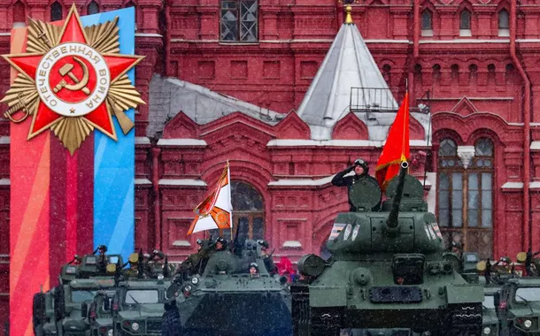 Desfile militar do Dia da Vitória em Moscou 