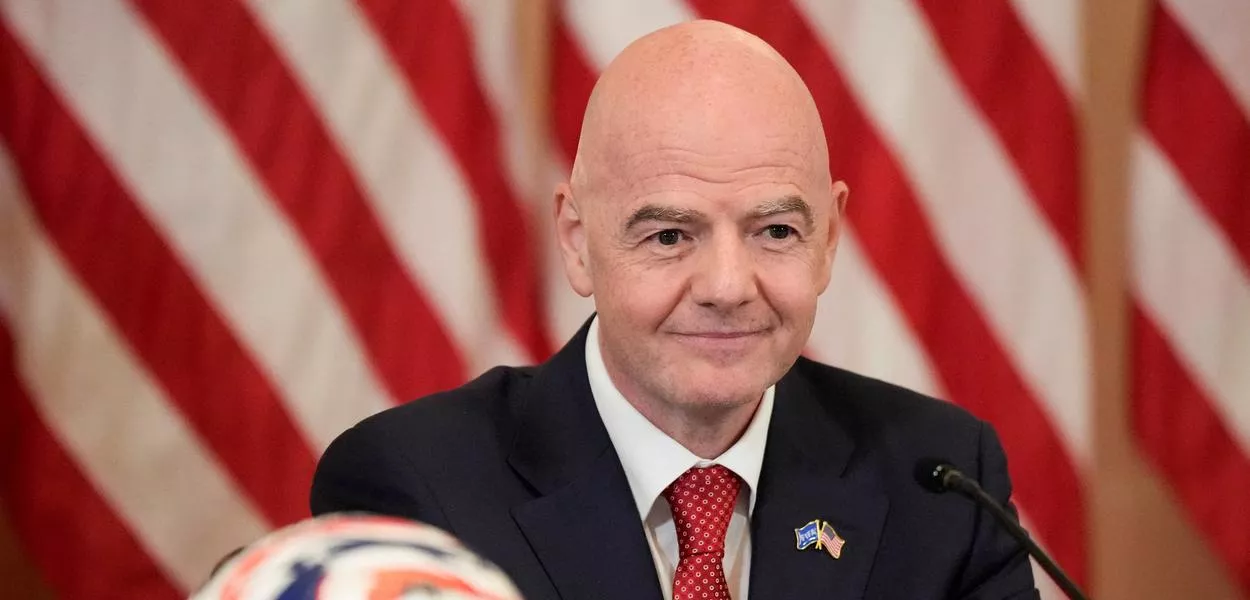 Presidente da Fifa, Gianni Infantino - 06/05/2025