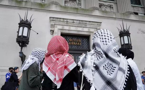 Estudantes pró-Palestina voltam a ocupar a Universidade de Columbia em Nova York