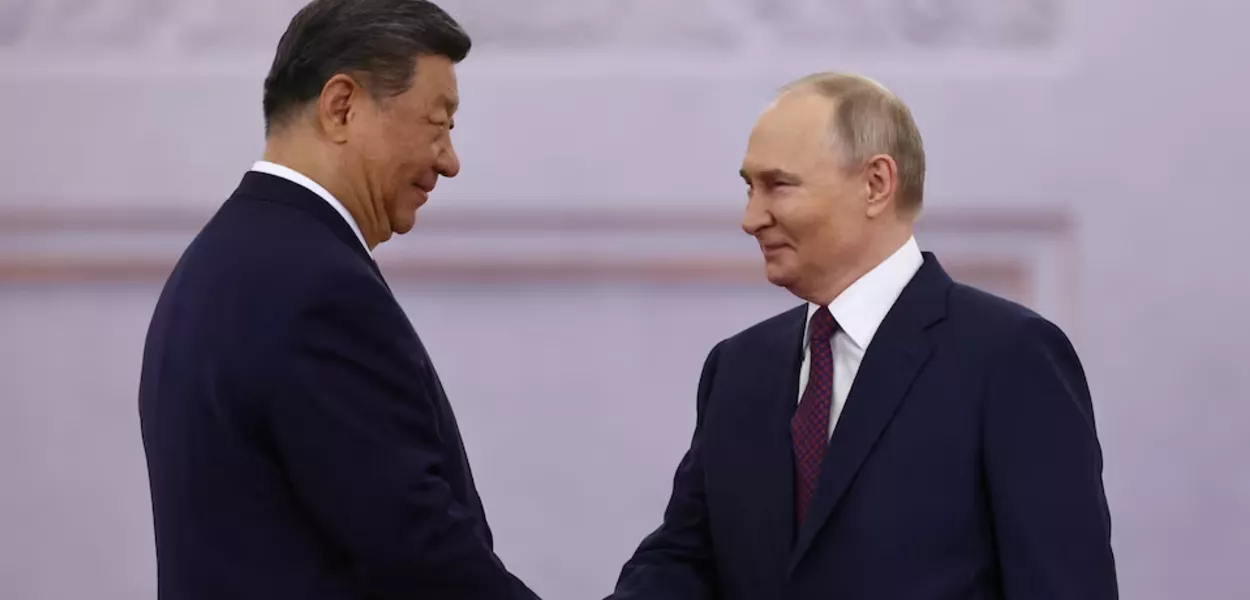 Xi Jinping e Vladimir Putin