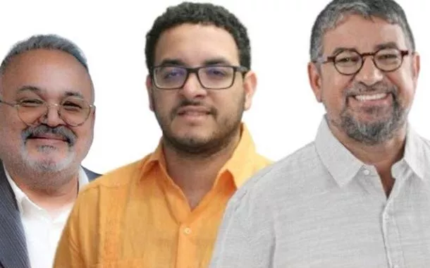 Alberes Lima, Diego Zeidan e Washington Quaquá