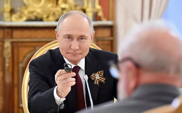 Vladimir Putin e Lula