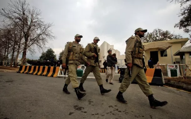 Paramilitares em Islamabad